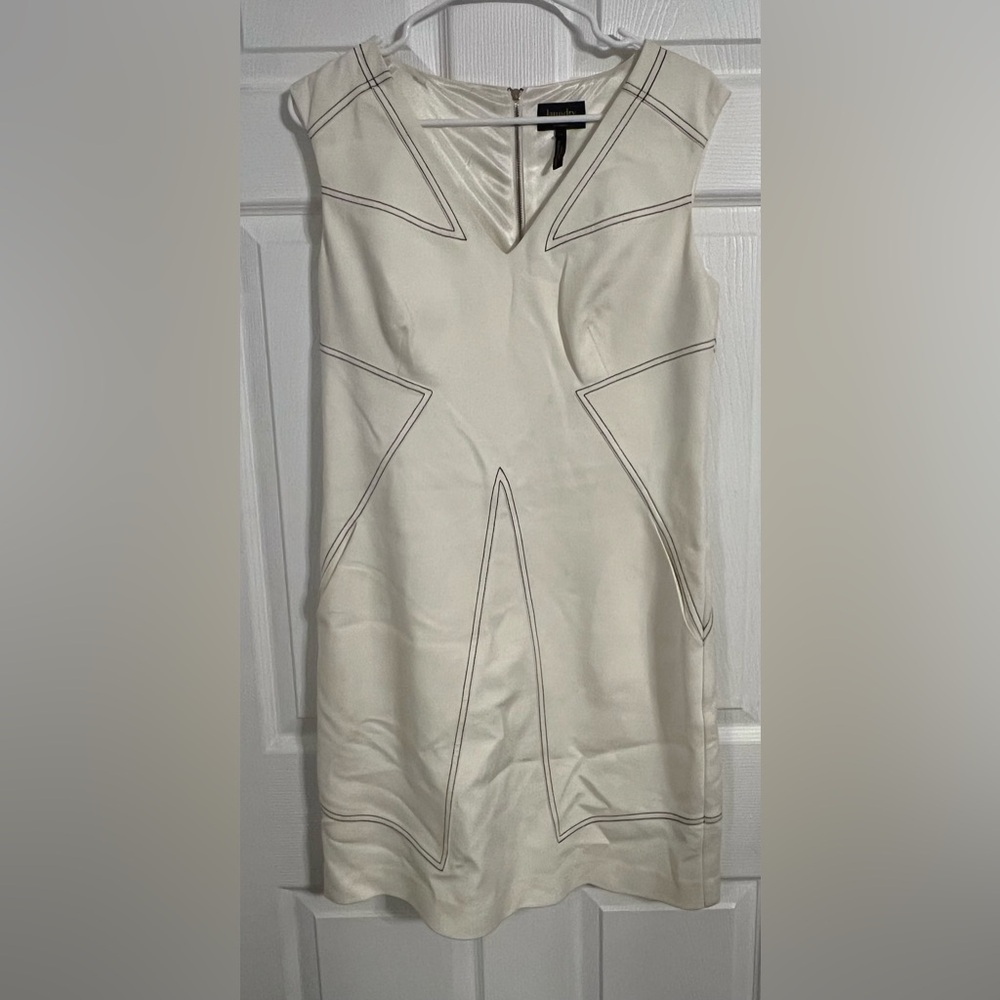 laundry BY SHELLI SEGAL Size 10 Knee Length Dress With Wide Straps